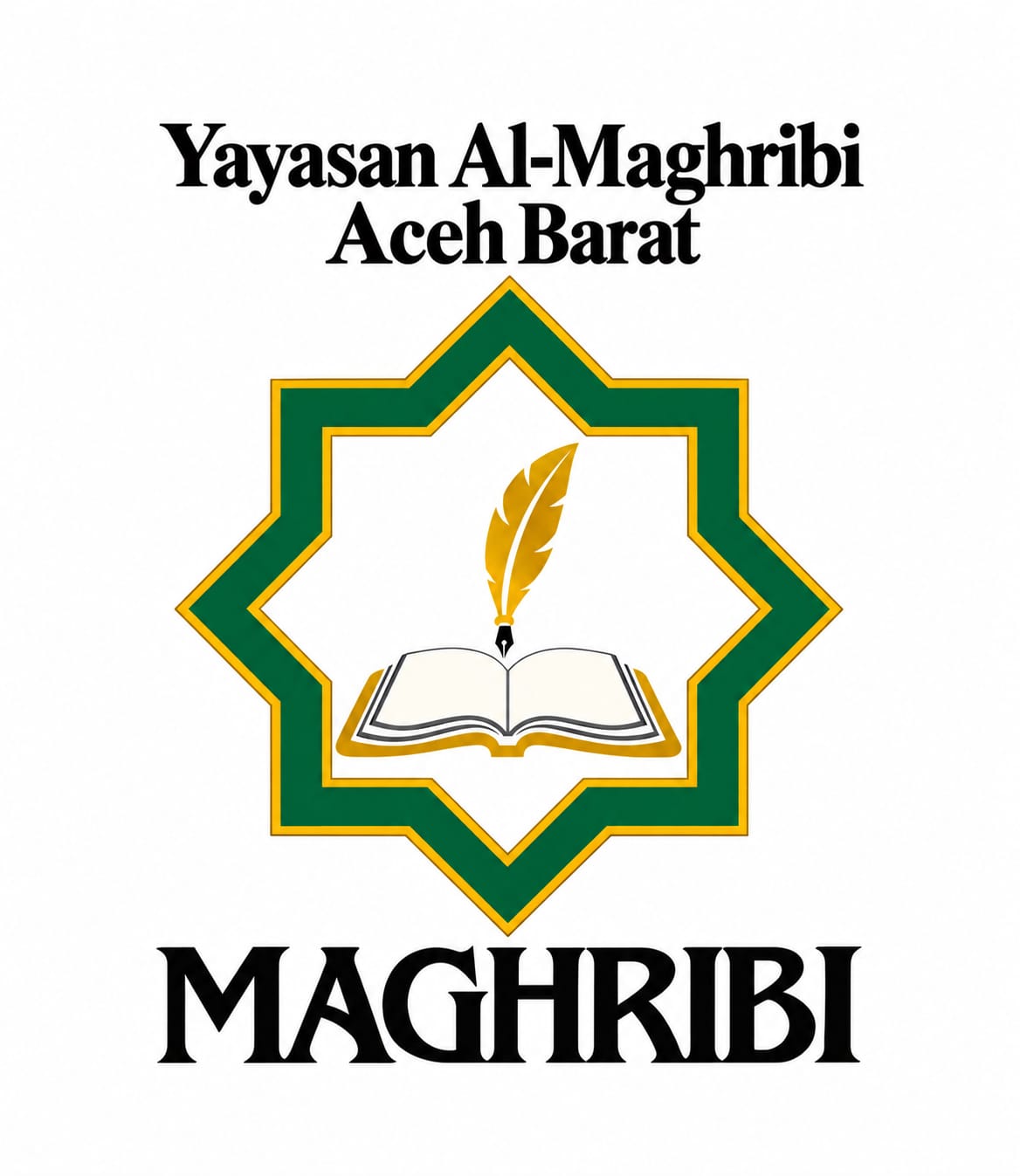 Logo Yayasan Al-Maghribi Aceh Barat
